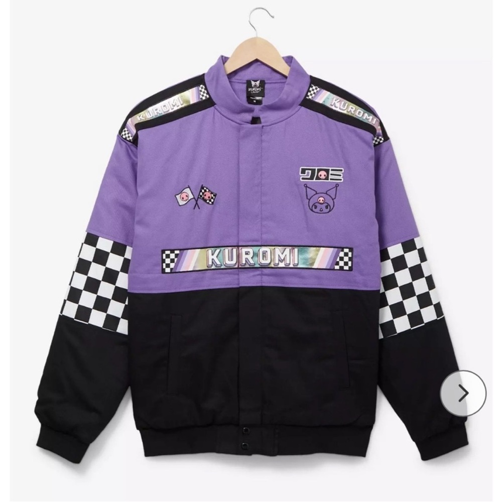 Purple and Black Kuromi Jacket